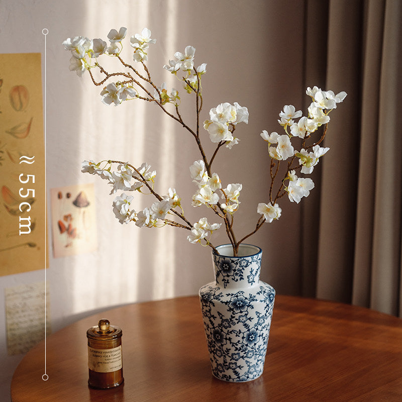 High-end Light-luxury Restaurant Decor Simulated Peach Blossom Branch