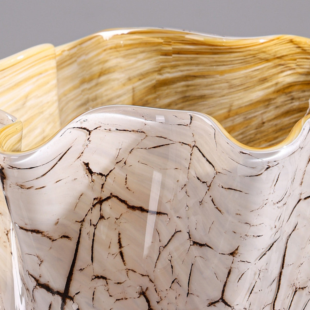 Modern, Light-luxury Glass Flower Vases For Floral Arrangements